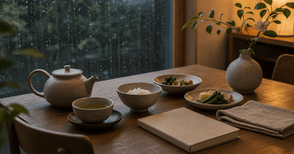 断酒5年、「梅雨の食卓」が好きになった。シラフが変えた夜ごはんの楽しみ方